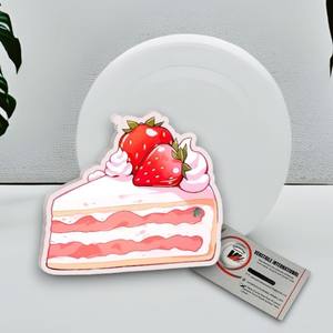 Coupes d'ongles magnétiques en acrylique de haute qualité, motifs Fraise, Gâteau, Cœur, Fleur, Diamant, Marque privée, Réutilisables, Écologiques, Portables - Product Image 1