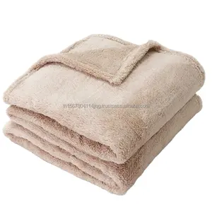 超软毛毯100% 聚酯毛毯从泰国