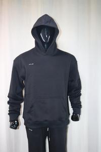 Sudadera con Capucha para Hombre RAVE, Negra, de Algodón, Casual, Manga Larga, con Cordón y Bolsillo, para Otoño, FINER THREADS - Product Image 5