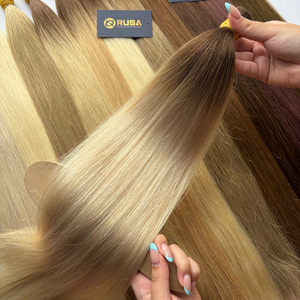 ผมต่อเวียดนามแท้ Rusa Hanoi แบบเส้นใหญ่  ถักด้วยเครื่องจักร  แบบ Double Weft  ซุปเปอร์ดับเบิ้ลดรอน น้ำหนัก 100 กรัม  สไตล์ 1  ทุกสี - Product Image 2