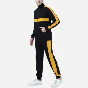 2026 TRACKSUIT Polyester and Cotton Color-matched Sporty Casual Suit Men's Stylish <b>Windbreaker</b> Windproof - Product Image 4