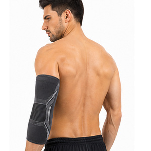 Manchons de soutien pour les coudes pour hommes, avec rembourrage protecteur, pour l'entraînement sportif, la remise en forme, la gym et les exercices, protège-coudes durables - Product Image 2