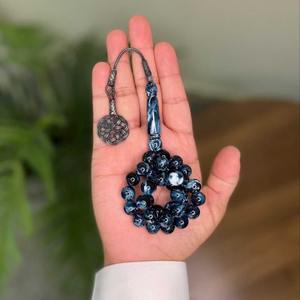 Élégant Tasbih musulman en résine 99 perles, chapelet de prière islamique, Dhikr, cadeau Ramadan Aïd, fournisseur en gros, conception personnalisée - Product Image 2