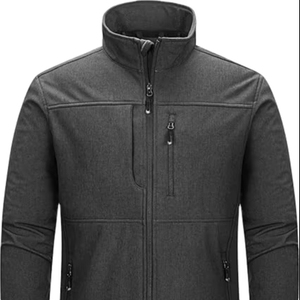 Mens softshell jacket lightweight <b>waterproof</b> windproof breathable and <b>warm</b> suitable for hiking camping - Product Image 6