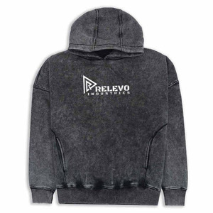 Nouveau design, survêtement d'hiver décontracté à capuche, imprimé délavé à l'acide, 100% coton respirant, séchage rapide, anti-boulochage, haute qualité - Product Image 6