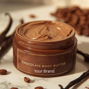 Beurre Corporel au Chocolat Hydratant Profondément Nourrissant Crème Hydratante Riche au Cacao pour une Peau Douce, Lisse et Éclatante Fabricant OEM ODM - Product Image 6