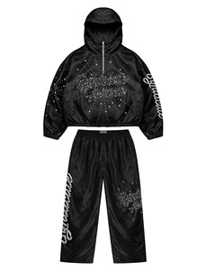 Ensemble de survêtement coupe-vent multi-designs |   Sweat à capuche court et pantalon Vaultz Wicked Saint FC |   Ensemble de veste streetwear - Product Image 4