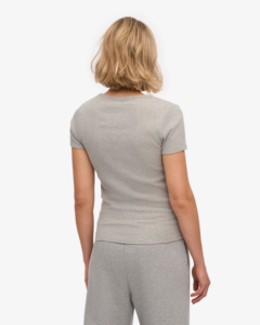 T-shirt pour femme, doux, extensible, décontracté, tendance, léger, à porter au quotidien, impression personnalisée, fabricant OEM ODM, vente en gros - Product Image 3