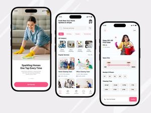 Application de réservation de services à domicile pour les utilisateurs de Mac, version Internet - Trouvez des professionnels, planifiez des services, suivez les réservations, les paiements et les avis - Product Image 1