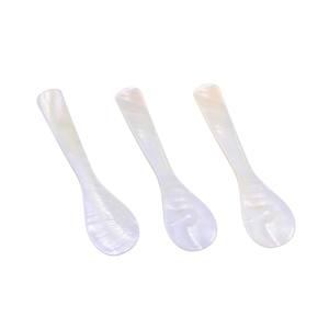 Cuillères à caviar haut de gamme en nacre, cuillères de service MOP pour glace, café, caviar, usage domestique et professionnel, en provenance du Vietnam - Product Image 1