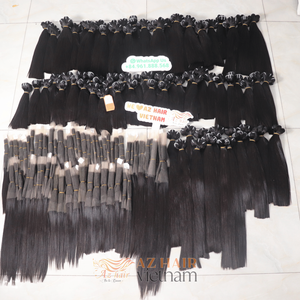 ช่อผมมนุษย์แท้จากเวียดนามสำหรับต่อผมตรงจากขนแกะจากเวียดนาม - Product Image 6