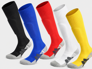 Custom Knee High Soccer <b>Socks</b> <b>Moisture</b> Wicking Cushioned Team Sports <b>Socks</b> For Football Baseball Rugby Youth Adult OEM Wholesale - Product Image 1