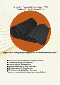 ALGODÓN CON CARBÓN ACTIVADO (Medio Filtrante de Carbón) - Product Image 2