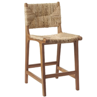 Chaises de restaurant et de bar modernes et élégantes en bois, avec un design doux, qualité durable, pour villa et salon, prix négociable