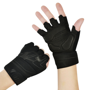 Gants de fitness et d'entraînement sans doigts de qualité supérieure, personnalisables avec logo, disponibles à la vente - Product Image 1