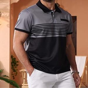 Camisetas Polo Personalizadas al por Mayor para Hombre, OEM, de Algodón, con Logotipo Bordado, Lisas, Precio de Fábrica, Cargadas por Dress Sports - Product Image 3