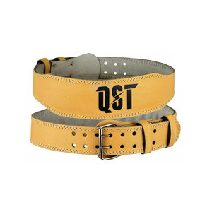 Leather Weightlifting Gym <b>Belt</b> Bodybuilding <b>Training</b> Lumber Back Support Tapered Design 4 Inch Padded <b>Weight</b> Lifting <b>Belts</b> - Product Image 1