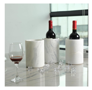 Fabricante y Proveedor Mayorista de Enfriadores de Botellas de Mármol Ecológicos Personalizados para Decoración de Mesa en Hoteles y Restaurantes, para Cerveza, Whisky y Hielo - Product Image 1