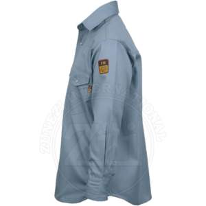 Nouveauté ZUNEZI INTERNATIONAL FR Chemises à carreaux légères pour soudeurs 6,5 oz 100% coton résistantes à la chaleur 300-500C - Product Image 6