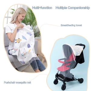 Poncho de lactancia y cubierta de lactancia para bebés, cubierta multiusos, cobertura de lactancia de privacidad completa 360, regalos de Baby Shower para niños y niñas - Product Image 5