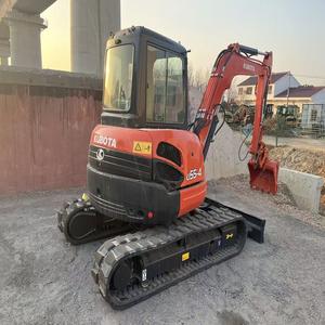 ENVÍO RÁPIDO: Excavadora Kubota U55-4 MIDI con Certificación EPA y CE, Cilindro Hidráulico Auxiliar, Cuchilla de Retroexcavación de 4 Vías, Cabina Cerrada, PLC de Control - Product Image 3