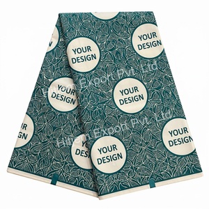 Tissu en coton sergé africain imprimé wax de haute qualité, personnalisé pour vêtements de garçons, sacs et textiles de maison – Fournisseur en gros OEM ODM - Product Image 6