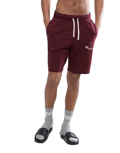 Pantalones Cortos Bermuda para Hombre, Color Sólido, con Cordón, Cintura Media, Algodón, Casuales, con Bolsillos, Logotipo Frontal, Secado Rápido, Estilo Urbano, Cintura Elástica - Product Image 1