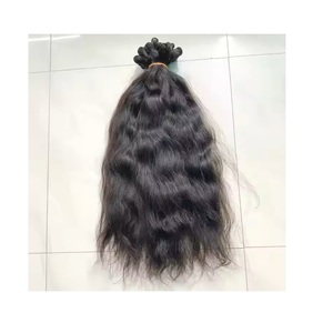 Prix de gros – Lots de cheveux indiens non traités d'un seul donneur, 100 % sans perte ni nœuds – Extensions de cheveux humains - Product Image 1