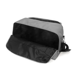 Large Capacity High Quality Lightweight <b>Grey</b> Polyester Travel Duffle <b>Bag</b> Water Resistant Oxford Gym <b>Tote</b> Adjustable Shoulder - Product Image 5