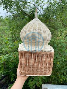 NEW Luxury Handmade Wicker <b>Gift</b> <b>Box</b> for <b>Ramadan</b> Mubarak Sustainable Natural Rattan <b>Box</b> for Arabic Festival Candy and Home Decor - Product Image 4