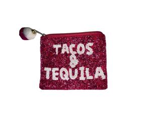 Exclusivo hecho a mano elegante semilla cuentas TACO dinero Mini bolsa con cremallera con elegante diseño llamativo calidad superior de la India - Product Image 2