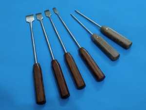Wholesale Manual German Stainless Steel Surgical Orthopedic <b>Screw</b> <b>Driver</b> Bone Chisel Fiber Handle 6 Pcs By Dentavex - Product Image 2