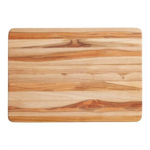Planche à découper en bois naturel pour la préparation des aliments en cuisine, surface de découpe épaisse et durable en bois dur pour la cuisine quotidienne - Product Image 2