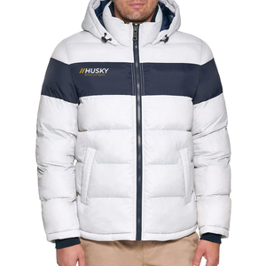 Lightweight Travel Bubble <b>Jacket</b> for Men Stand Front Foldable Design <b>Packable</b> Warmth Versatile Fit Practical Comfort - Product Image 1