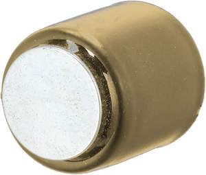 Porte-bougie à base ronde plate avec supports cylindriques intégrés et coupelles magnétiques, élégant plateau doré pour bougies - Product Image 3