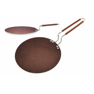 Easy Clean Flat Cooking Tawa <b>Pan</b> Thick Bottom Tawa for Even Heat Cooking Rust Proof <b>Cast</b> Iron Tawa for Long Use - Product Image 2