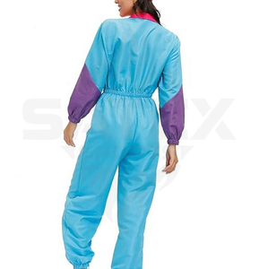 Ensemble unisexe personnalisé d'été : Veste coupe-vent en nylon et pantalon de survêtement avec doublure intérieure en tissu mesh brodé – Vêtements d'extérieur pour femme - Product Image 6