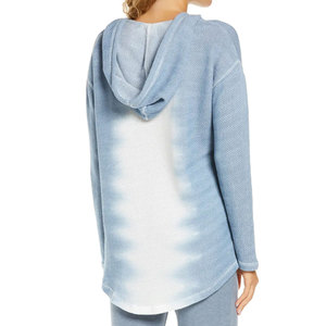 Sweat à capuche Tie-Dye pour femme, coupe décontractée et tendance, pour acheteurs en gros, prix de gros 2026, avec service OEM, design à manches longues - Product Image 2