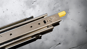 Heavy Duty 76mm 304 Stainless <strong>Steel</strong> RSL76 180KG Lock Telescopic Drawer <strong>Slides</strong> For Kitchen And Marine Use - Product Image 3
