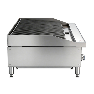 Parrilla de Carbón para Encimera de 36'' a Gas Natural (GN)/Propano, Parrilla de Encimera, Parrilla de Hierro Fundido Resistente, Parrilla para Restaurante, 3x35,000 - Product Image 2