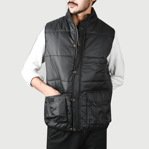 Mens Windproof <b>Gilet</b> Jacket Sleeveless Insulated <b>Lightweight</b> Warm Outdoor Winter Vest Custom Wholesale Clothing Manufacturer Sup - Product Image 6