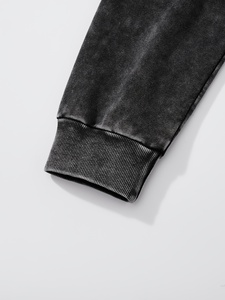 Factory Made Cut and Sew Boxy fit Streetwear Customized 100% Cotton Hoodies for <b>Man</b> Unique Patch Work Hoodies - Product Image 3