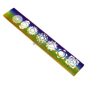 Prix usine Haute Qualité Cristal Naturel Guérison Gravé 7 Chakra Symbole Sélénite Baguette pour Activité Spirituelle Orgone - Product Image 3