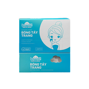 Soft Gentle Kawaii Disposable Personal Care Makeup <b>Remover</b> Wipes 1 Ply Coreless Virgin Wood Pulp Standard <b>Box</b> OEM ODM Supplier - Product Image 1