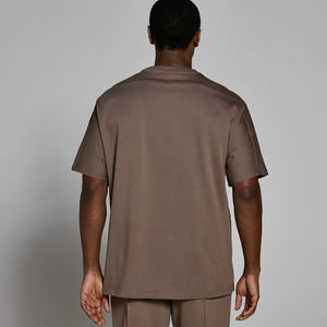 T-shirt anti-rides d'été à manches courtes, couleur unie, épaules tombantes, en coton respirant, confortable et à séchage rapide, vente en gros - Product Image 6