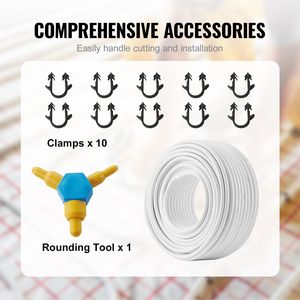 Tubo PEX AL PEX de 5/8 de Diámetro y 328 pies de Longitud, Espesor de 0.08, Barrera de Oxígeno para Piso Radiante, Tuberías y Mangueras de Plástico Compuesto de Aluminio - Product Image 5