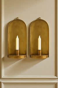 Premium Venetian <b>Wall</b> <b>Sconce</b> Baroque Decorative <b>Wall</b> <b>Light</b> with Intricate Mirror Craftsmanship, Antique Inspired Brass Finish, - Product Image 3