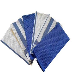 100% algodón multicolor divertido plato toalla de té personalizado reutilizable panal Super calidad plato paño sostenible reutilizable suave - Product Image 1