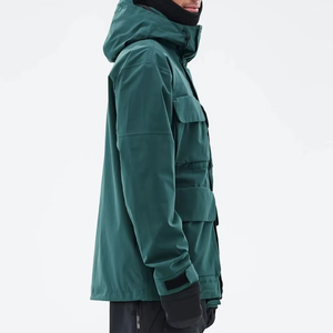 Veste d'hiver pour homme de haute qualité, coupe-vent, 3 en 1, imperméable, pour la randonnée en plein air, le ski, logo personnalisé - Product Image 3