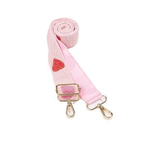 Correa de bolso étnica elegante con cuentas bordadas para bolso de mano, bandolera, estilo bohemio, correa desmontable para bolso, artículo decorativo chic - Product Image 3